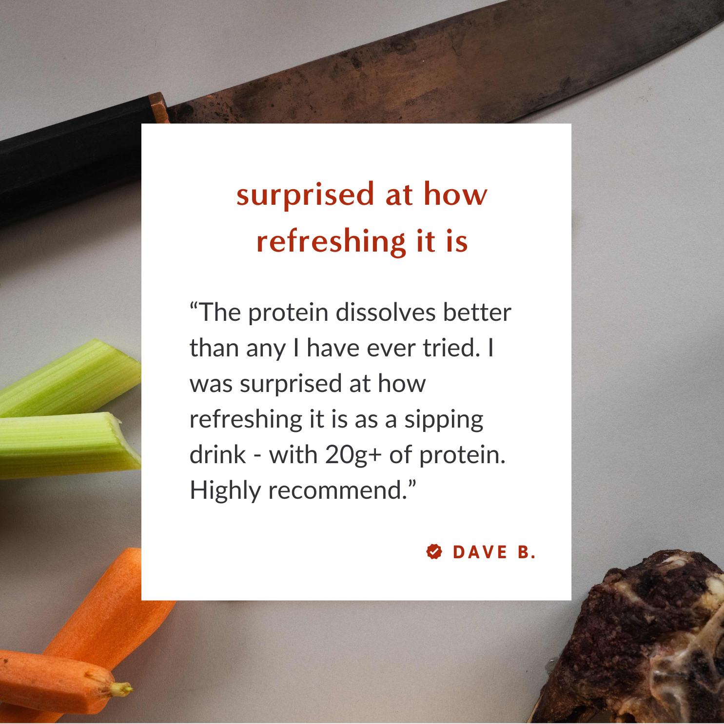 Ready-To-Mix Protein Bone Broth