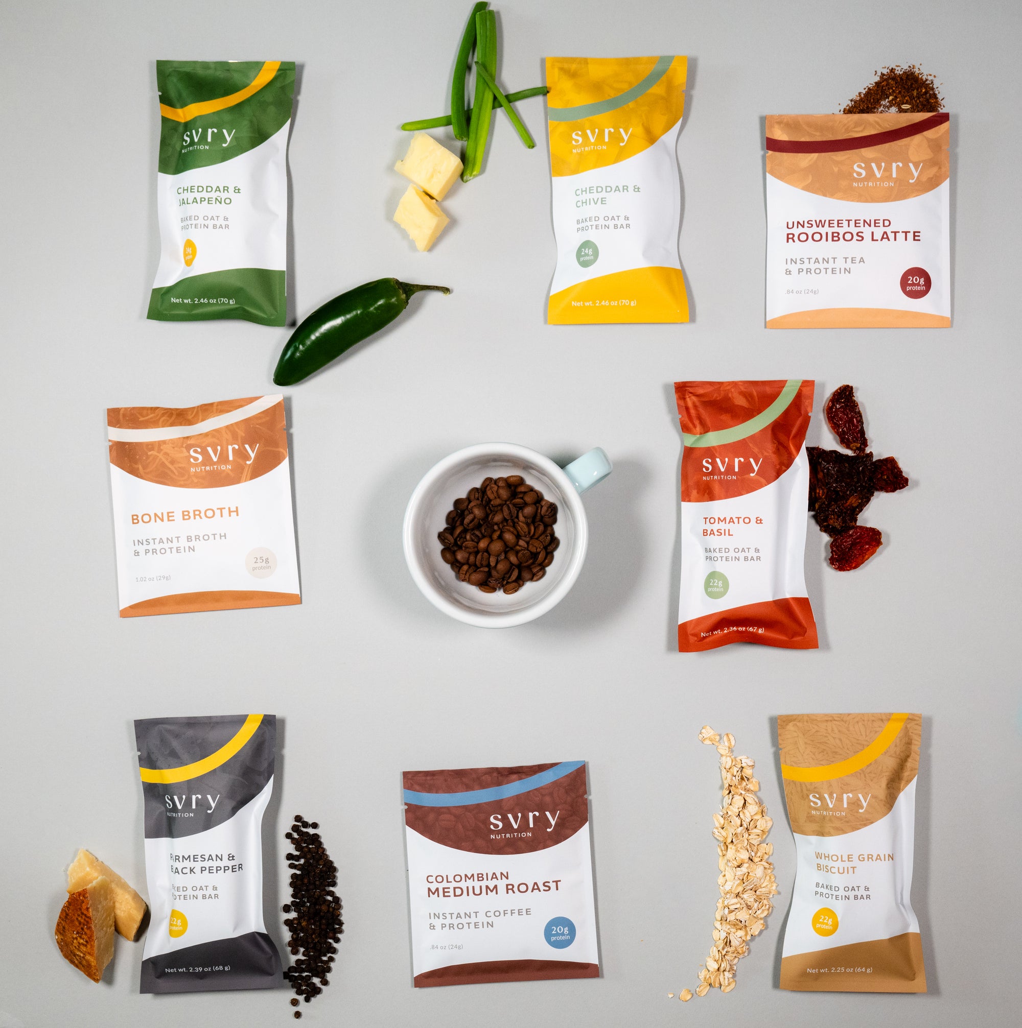 Savory Protein Tasting Box