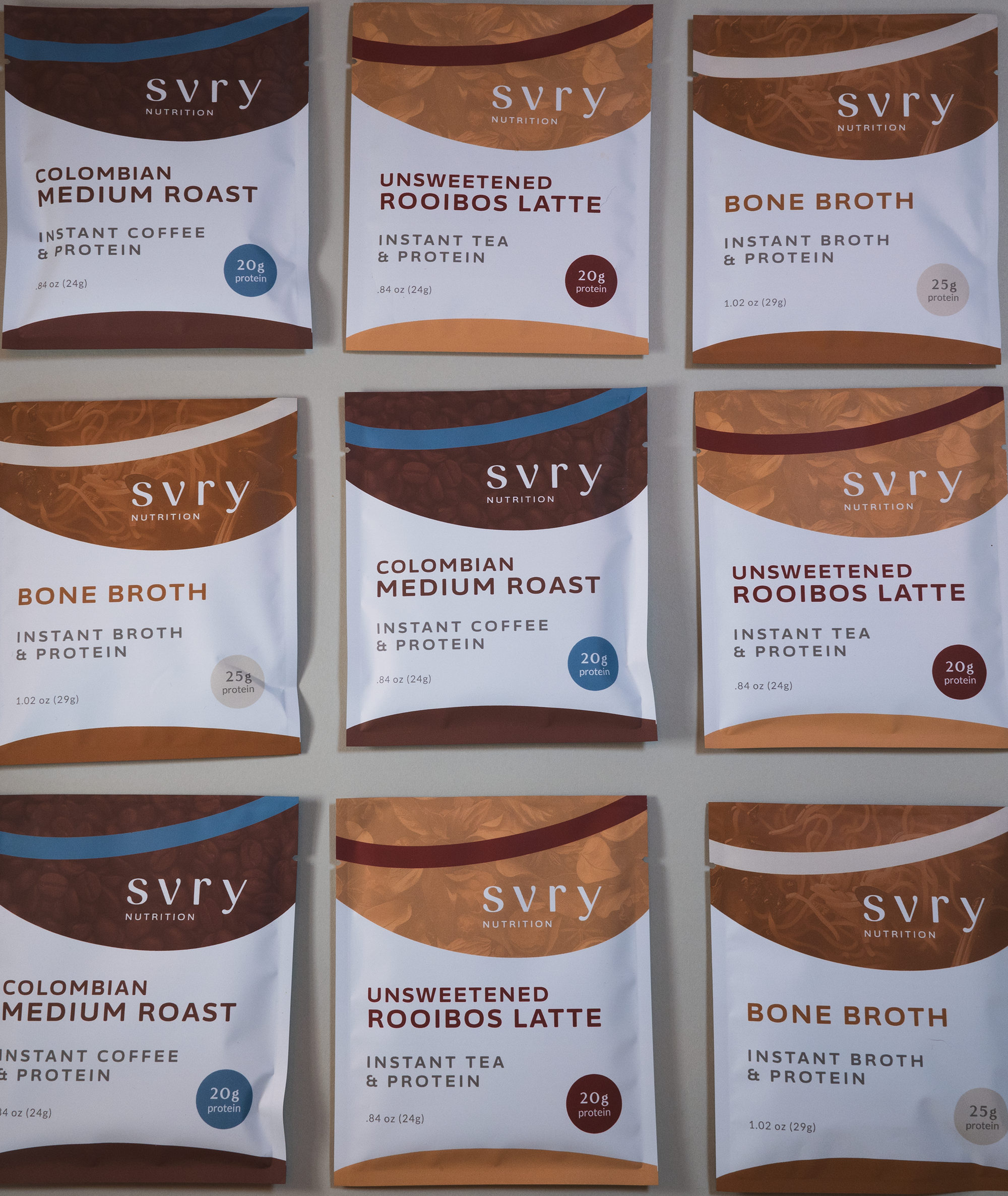 SVRY Protein Powder Boxes