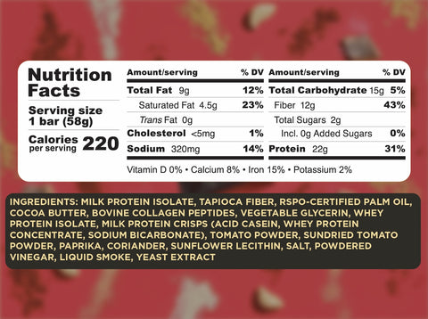 SVRY Barbecue Protein Bar