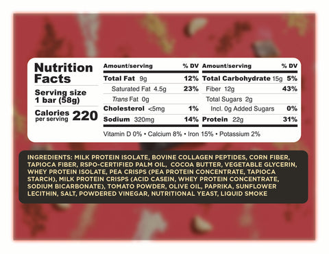 SVRY Barbecue Protein Bar