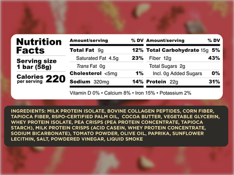 SVRY Barbecue Protein Bar