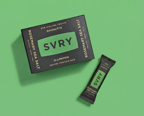 SVRY Rosemary Sea Salt Protein Bar