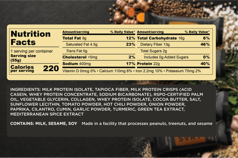 SVRY Taco Protein Bar
